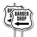 Barber Shop Left Arrow
