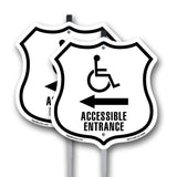 Accessible Entrance Handicap Left