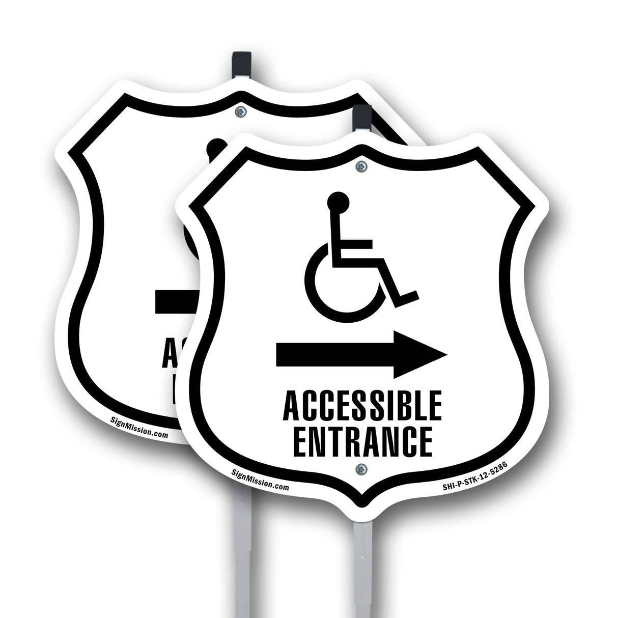 Accessible Entrance Handicap Right