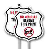 No Vehicles Beyond This Point