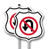 No U-Turn Symbol