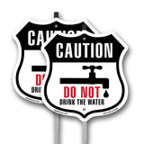 Notice Do Not Drink Water