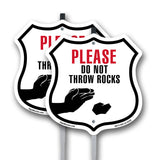 Please Do Not Throw Rocks