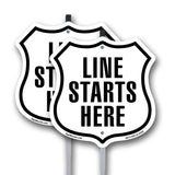 Line Starts Here