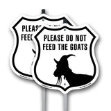 Please Do Not Feed The Goats