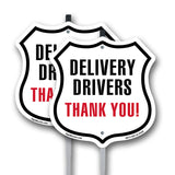 Delivery Drivers Thank You