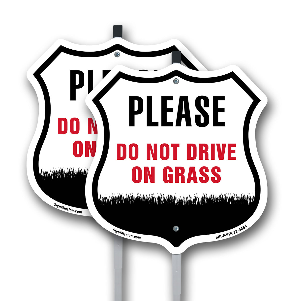 Please Do Not Drive On The Grass