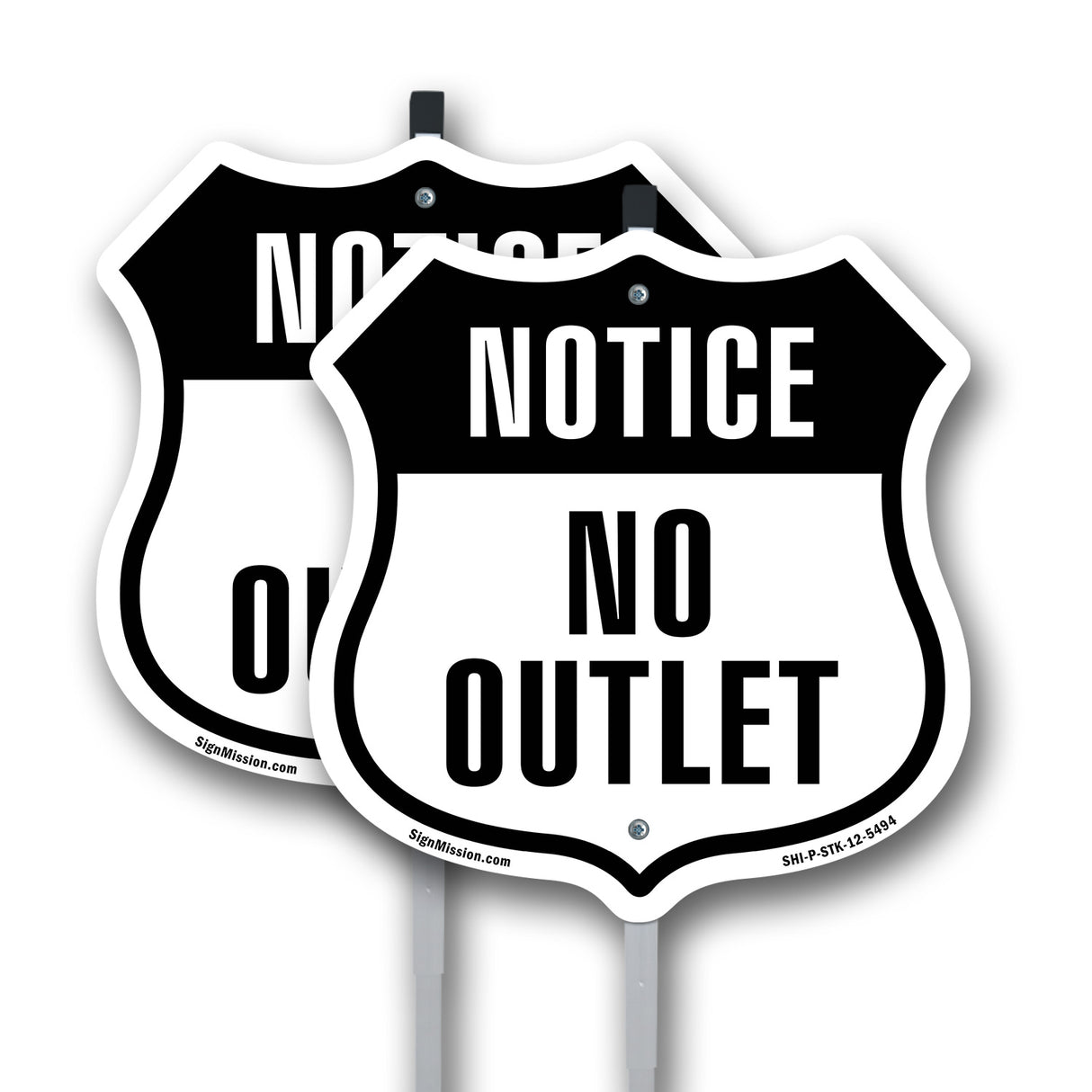 Notice No Outlet