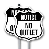 Notice No Outlet