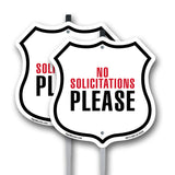 No Solicitations Please