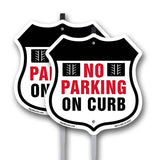 No Parking On Curb