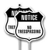 Notice No Trespassing