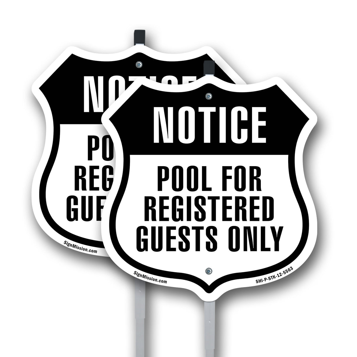 Notice Pool For Registered Guests Only