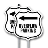 Overflow Parking Left