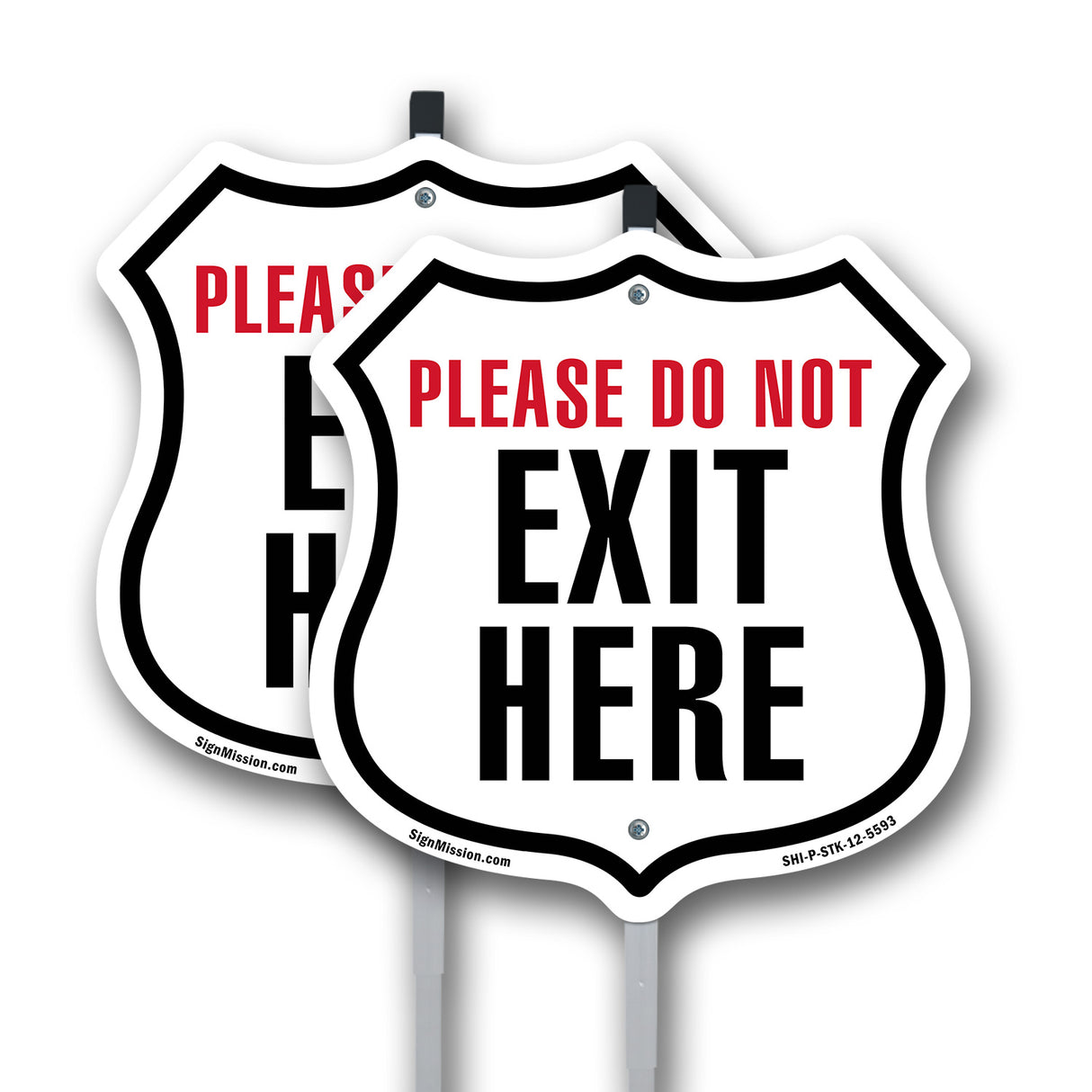 Please Do Not Exit Here