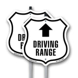 Driving Range Golf Course Up