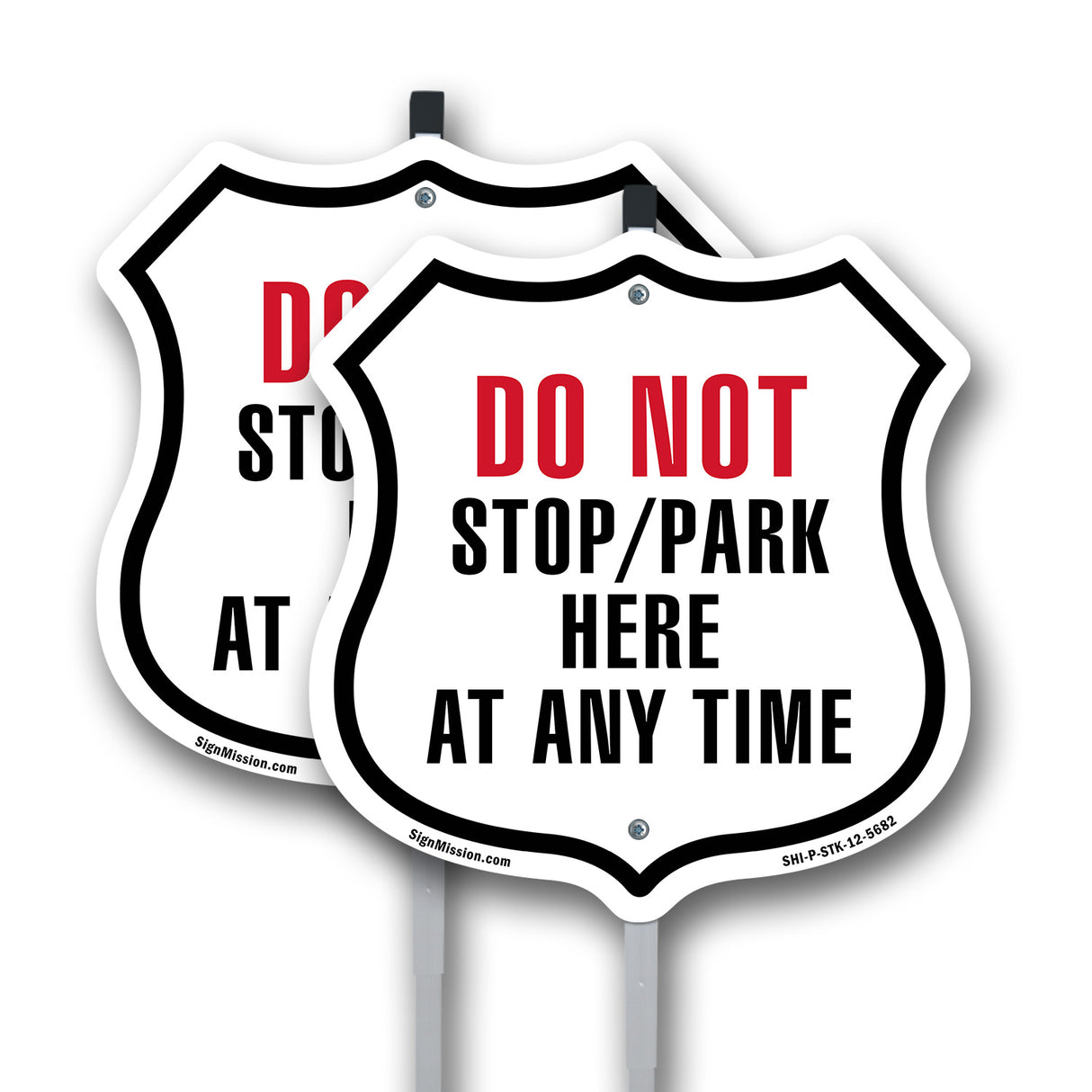 Do Not Stop Park Here At Any time