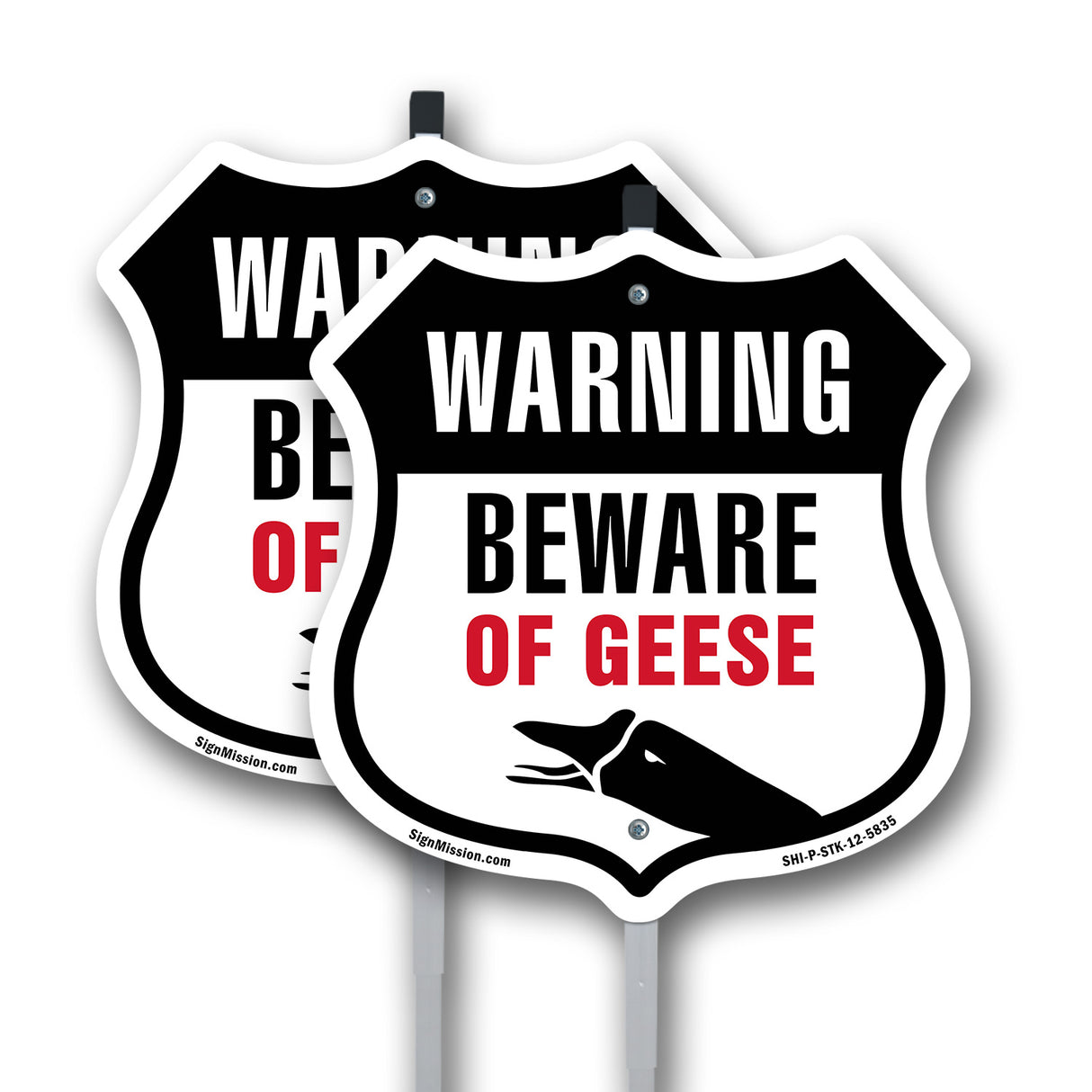 Warning Beware Geese