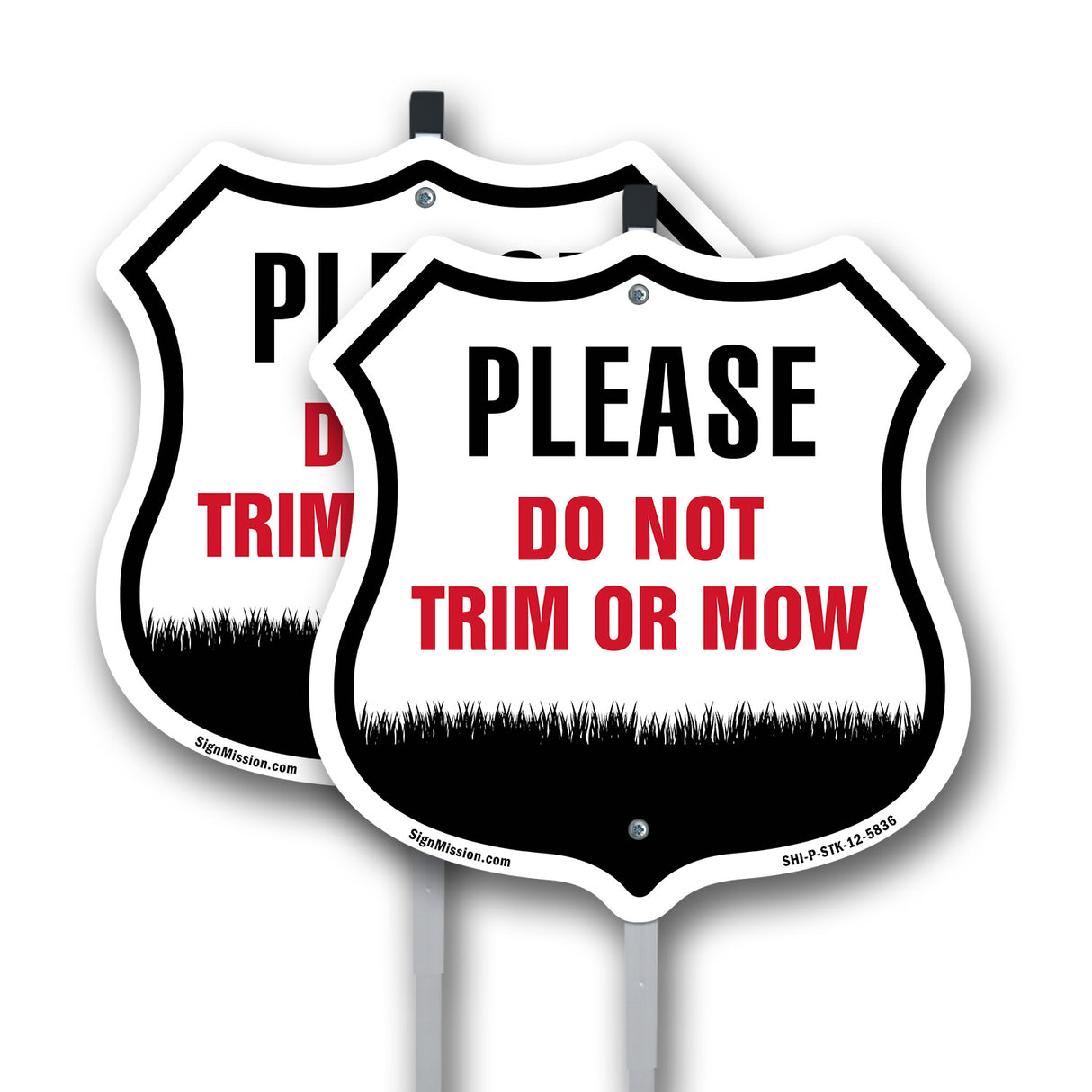 Please Do Not Trim Or Mow