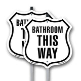 Bathroom This Way