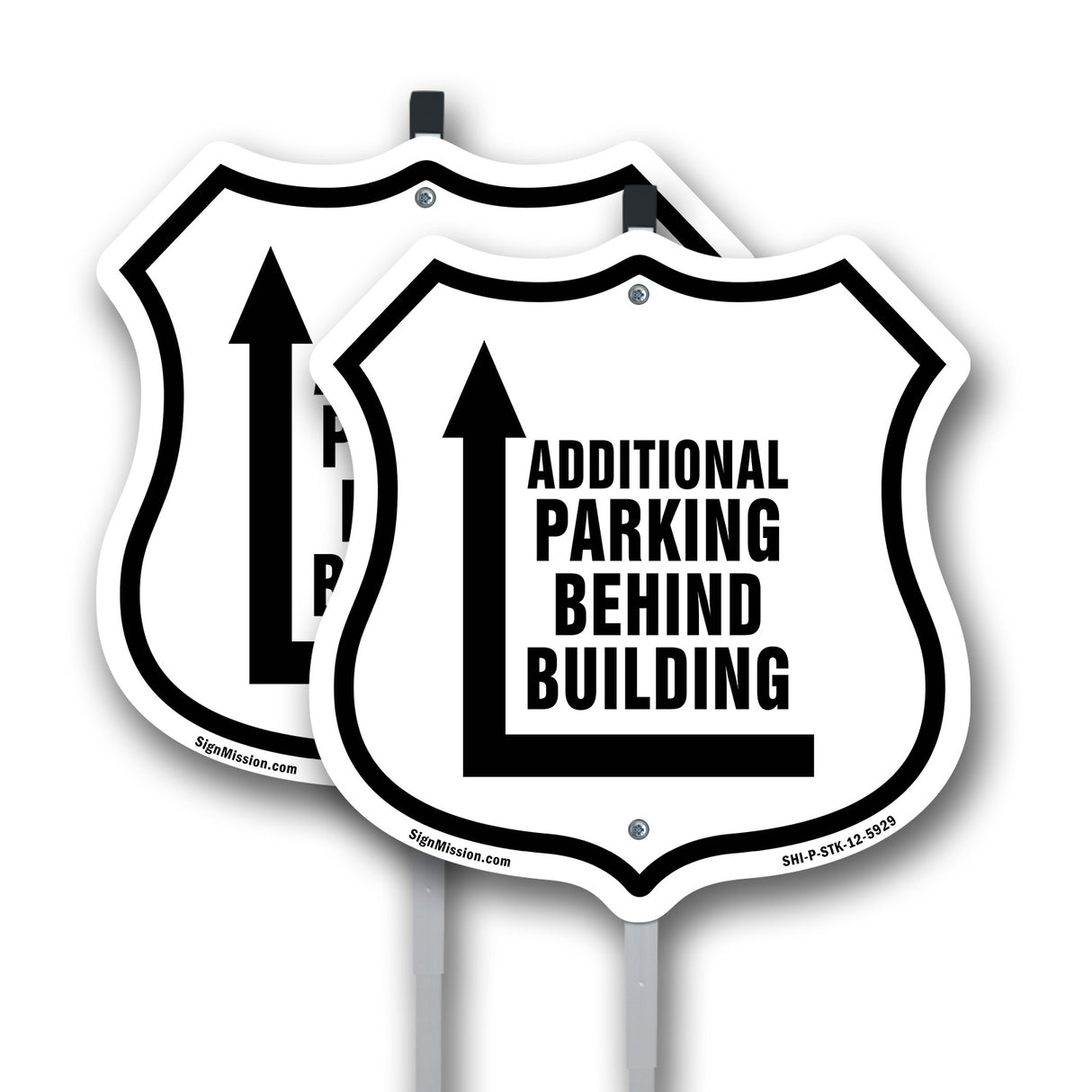 Additional Parking Behind Building