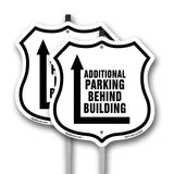 Additional Parking Behind Building