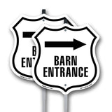 Barn Entrance Right
