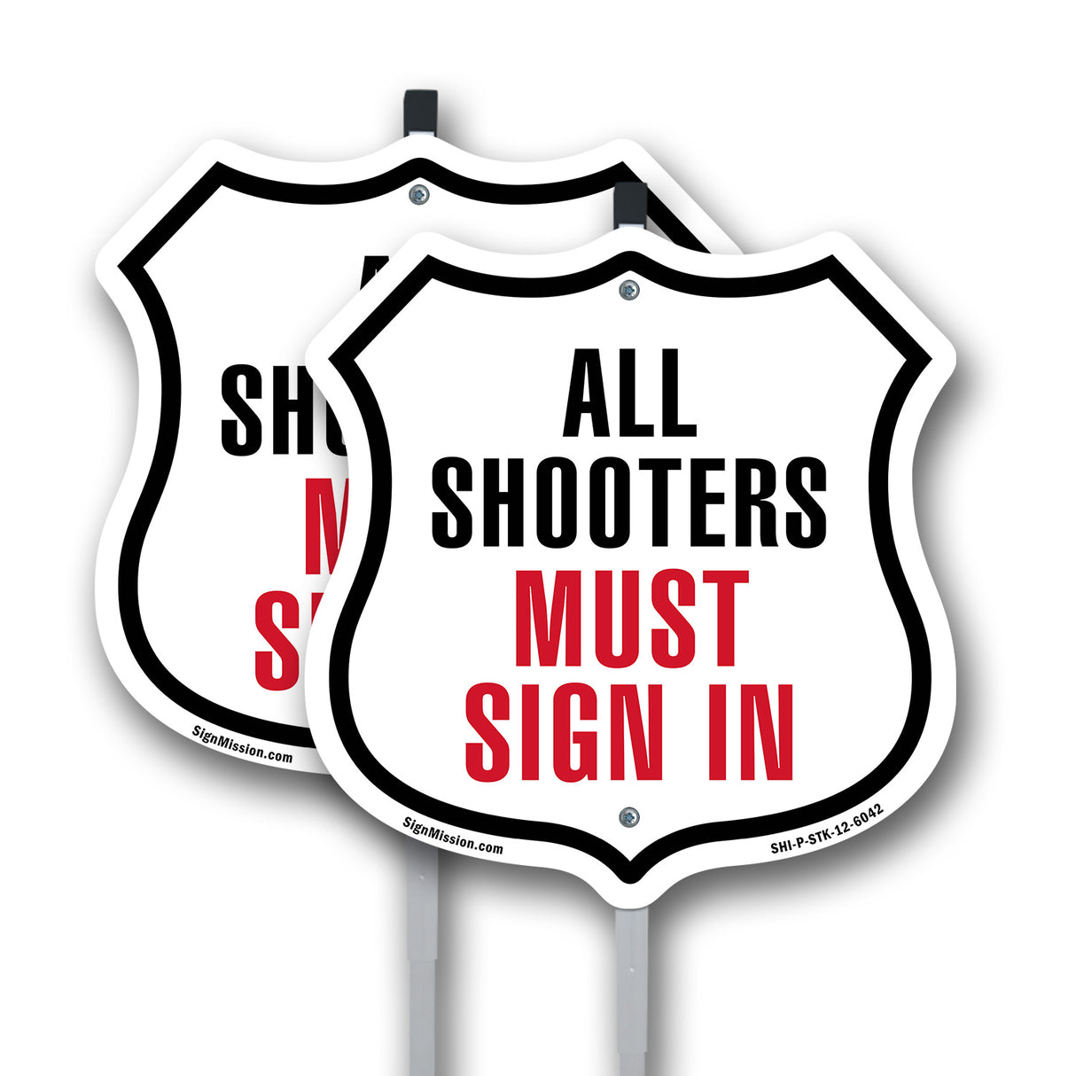 All Shooters Must Sign In
