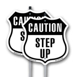 Caution Step Up