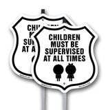 Children Must Be Supervised at All Times