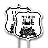 Please Do Not Cut Flowers