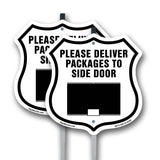 Please Deliver All Packages To Side Door