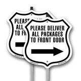 Please Deliver All Packages To Front Door Right