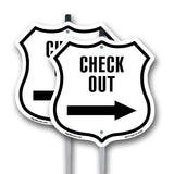 Check-Out Right Arrow