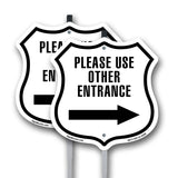 Please use Other Entrance Right Arrow