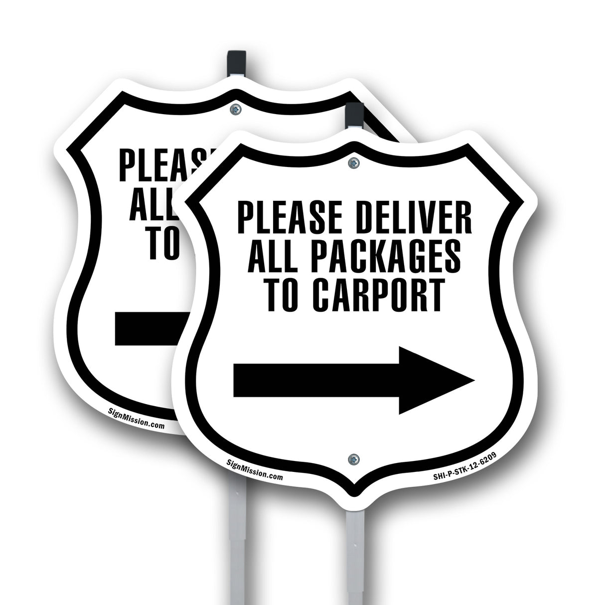 Please Deliver All Packages To Carport Right