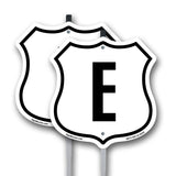 Letter E