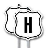 Letter H