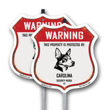 Warning This Property is Protected by Carolina