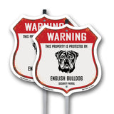 Warning This Property is Protected by English Bulldog