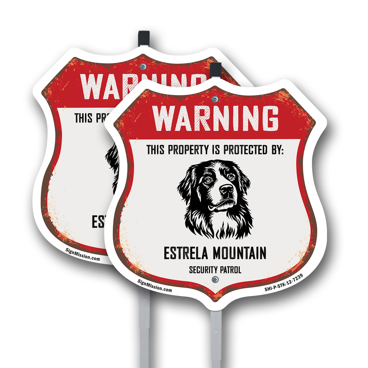 Warning This Property is Protected by Estrela Mountain