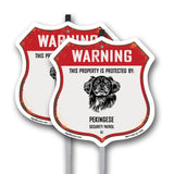 Warning This Property is Protected by Pekingese