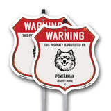 Warning This Property is Protected by Pomeranian