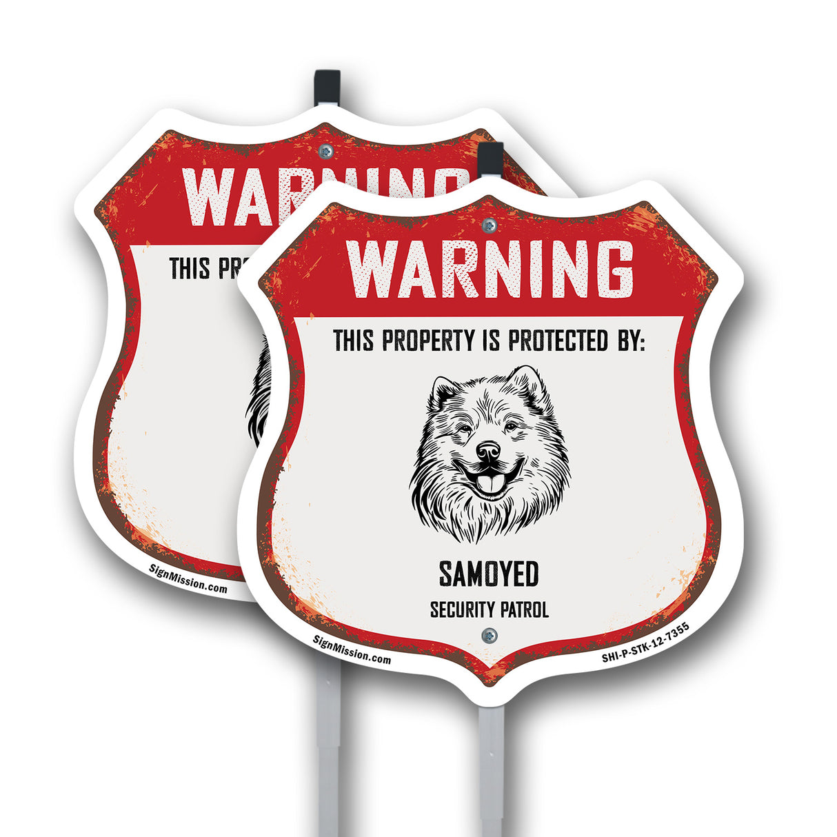 Warning This Property is Protected by Samoyed