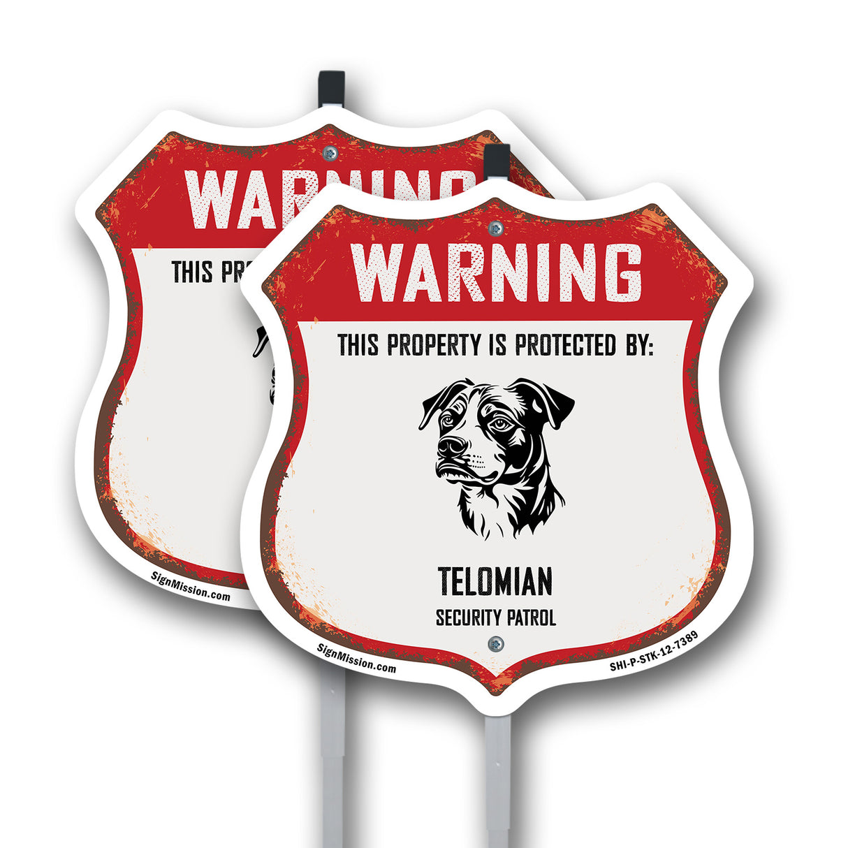 Warning This Property is Protected by Telomian