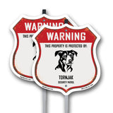 Warning This Property is Protected by Tornjak