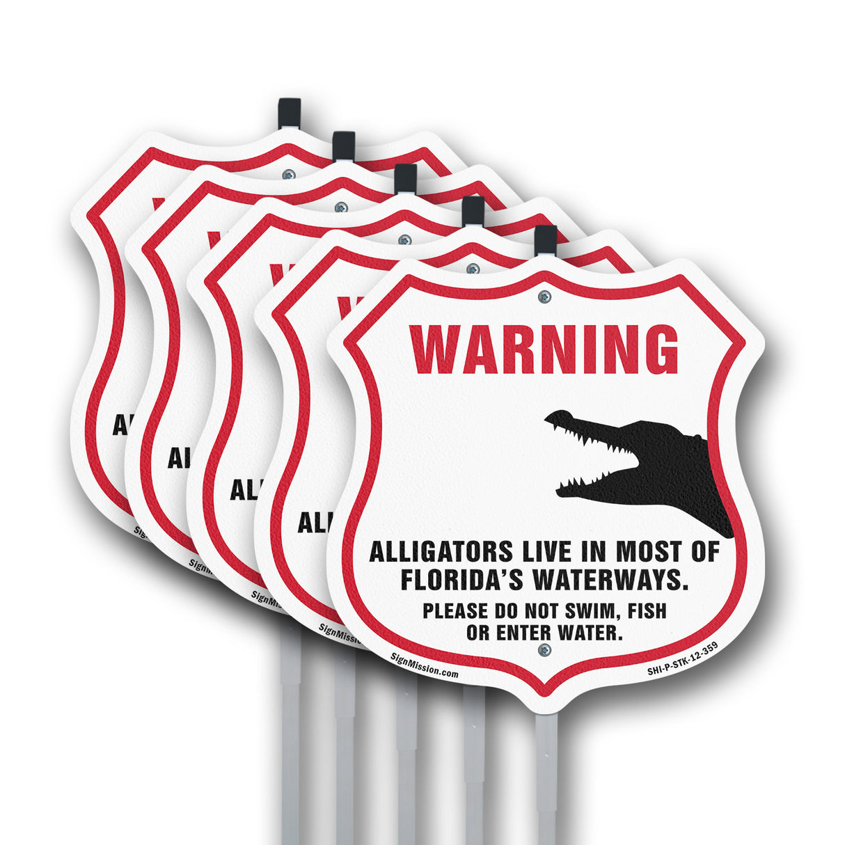 Alligator Warning Warning Alligators Live In Most Of Florida's Waterways. Please Do Not Swim Fish Or Enter Water