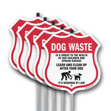 Dog Poop Dog Waste Is A Threat To The Health Of Our Children. Leash And Clean Up After Your Dog