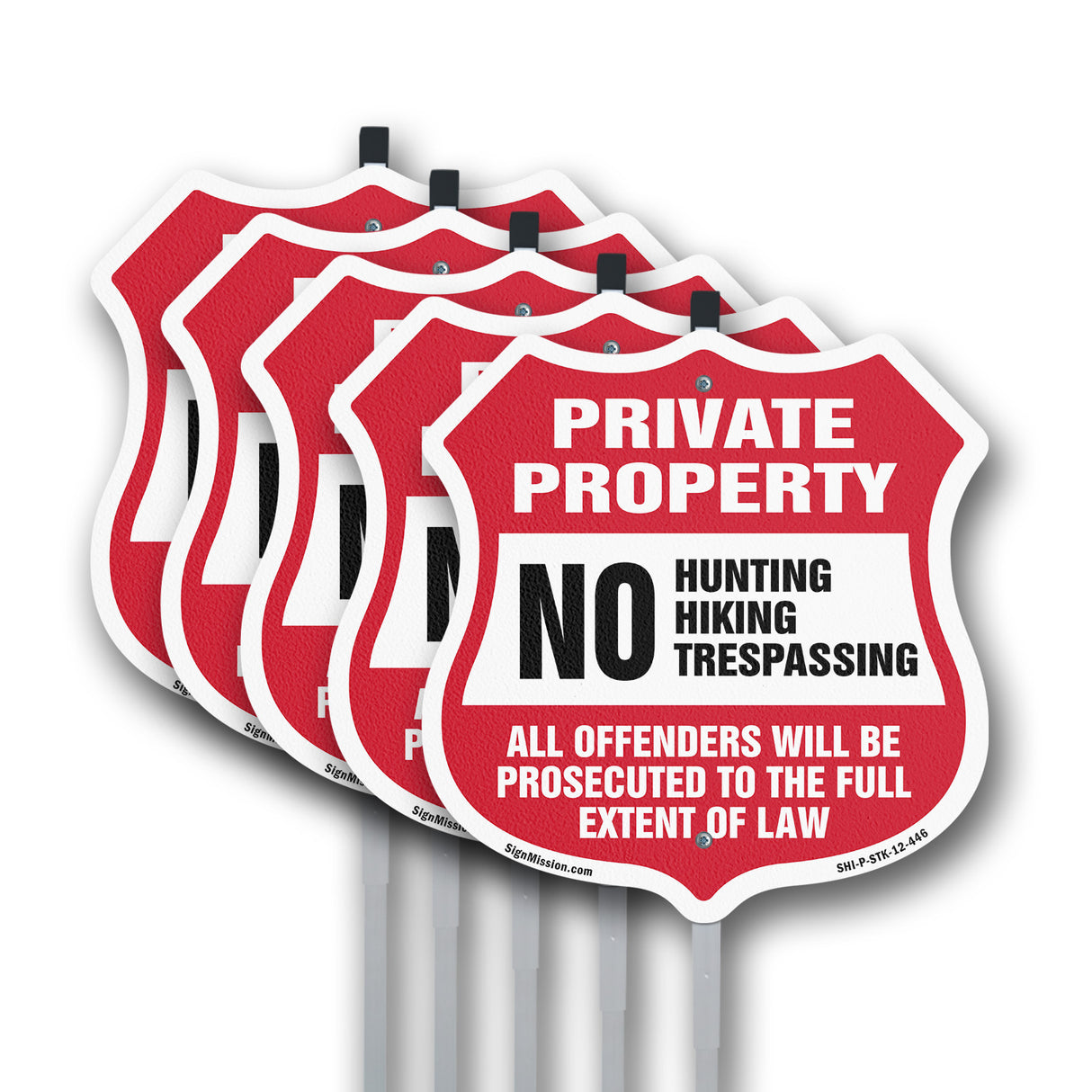 Private Property No Hunting Hiking Trespassing. Violators Will Be Prosecuted To The Full Extent Of Law