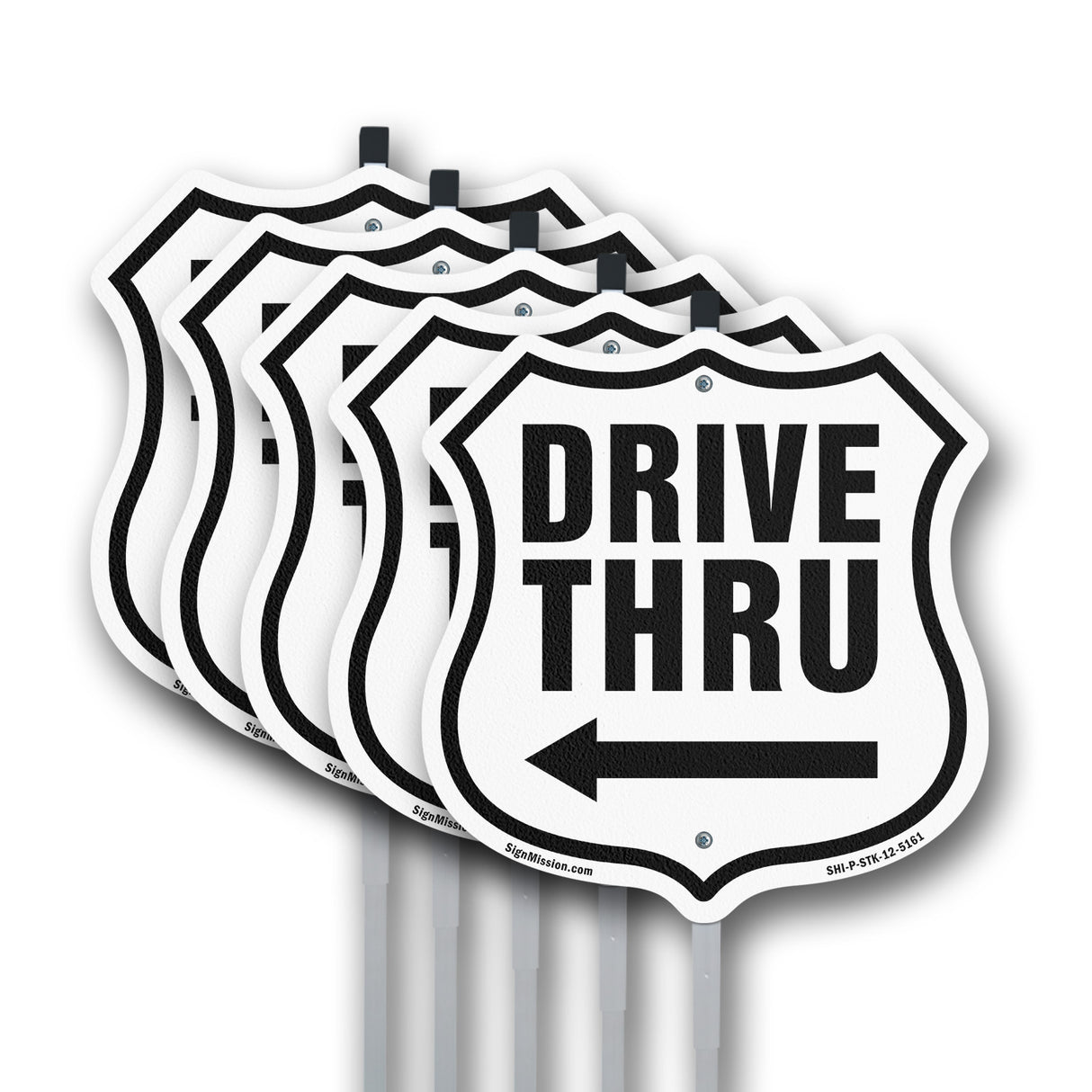 Drive Thru Left Arrow